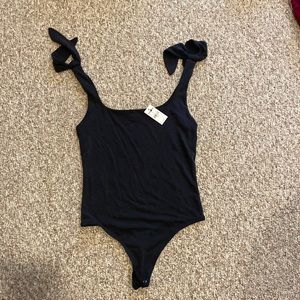 NWT Express body suit. Size small. Slate gray